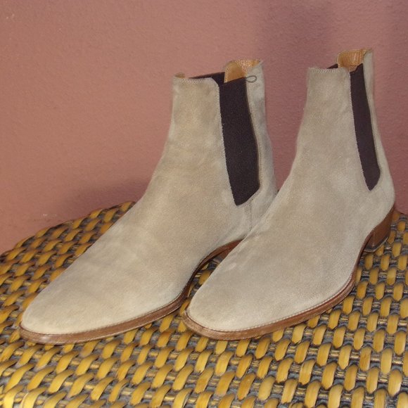 Saint Laurent Wyatt Chelsea Boot in Tobacco Suede. Size 41 8 M - Picture 5 of 13